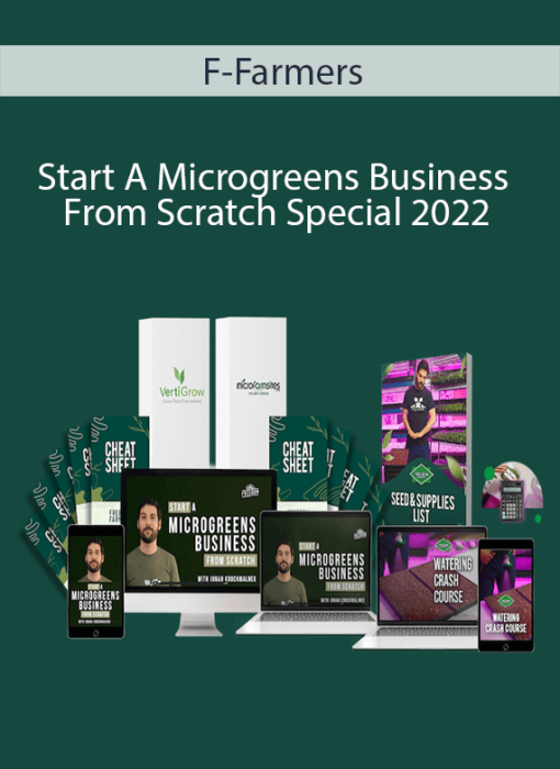 F-Farmers - Start A Microgreens Business From Scratch Special 2022