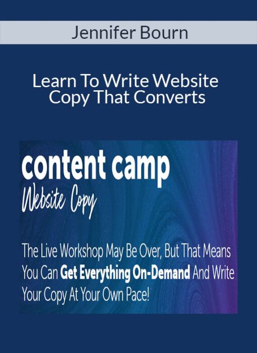 Jennifer Bourn - Learn To Write Website Copy That Converts