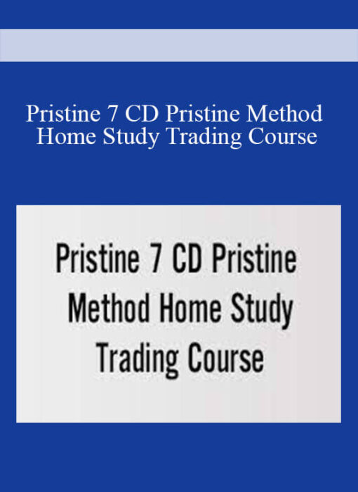 Pristine 7 CD Pristine Method Home Study Trading Course