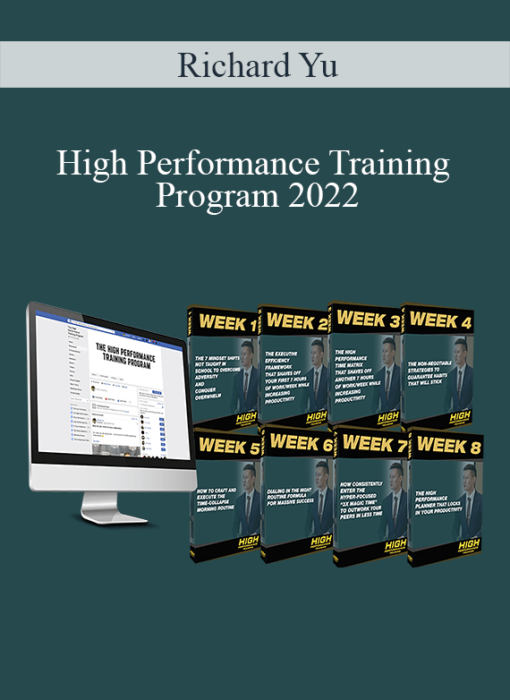 Richard Yu - High Performance Training Program 2022